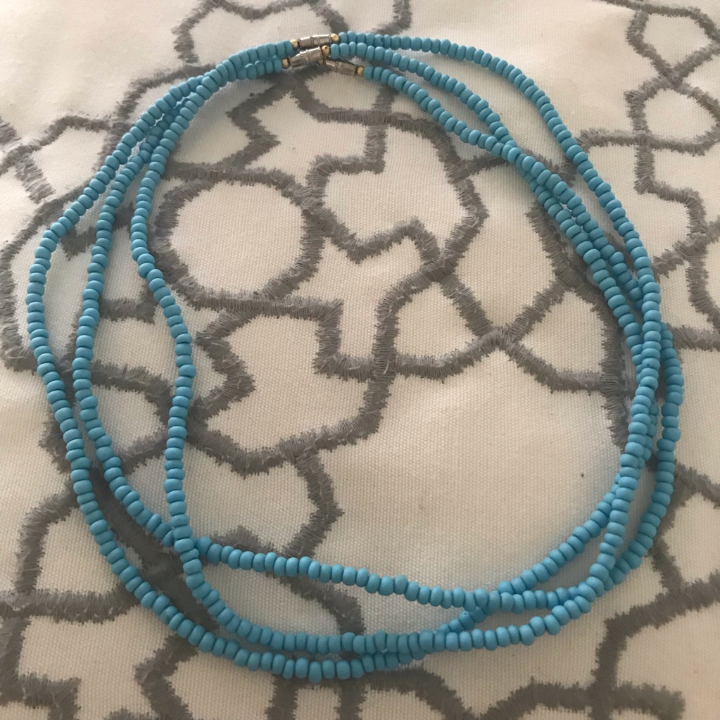 World Market Turquoise Beaded Necklaces 10$